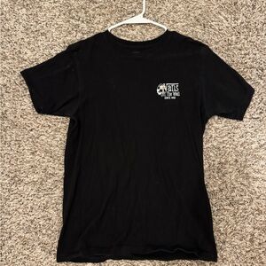 Kids Black Graphic T-Shirt